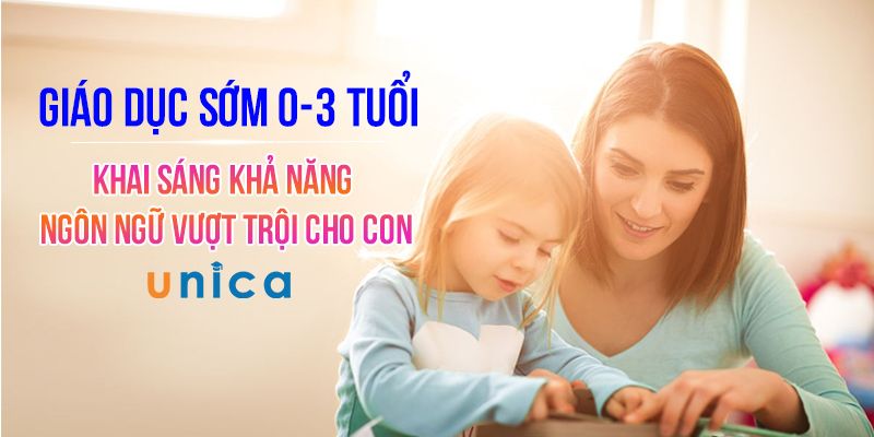 Giáo Dục Sớm 0 - 3 Tuổi: Khai Sáng Khả Năng Ngôn Ngữ Vượt Trội Cho Con